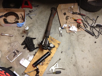 MGB Drive shaft dissassembly