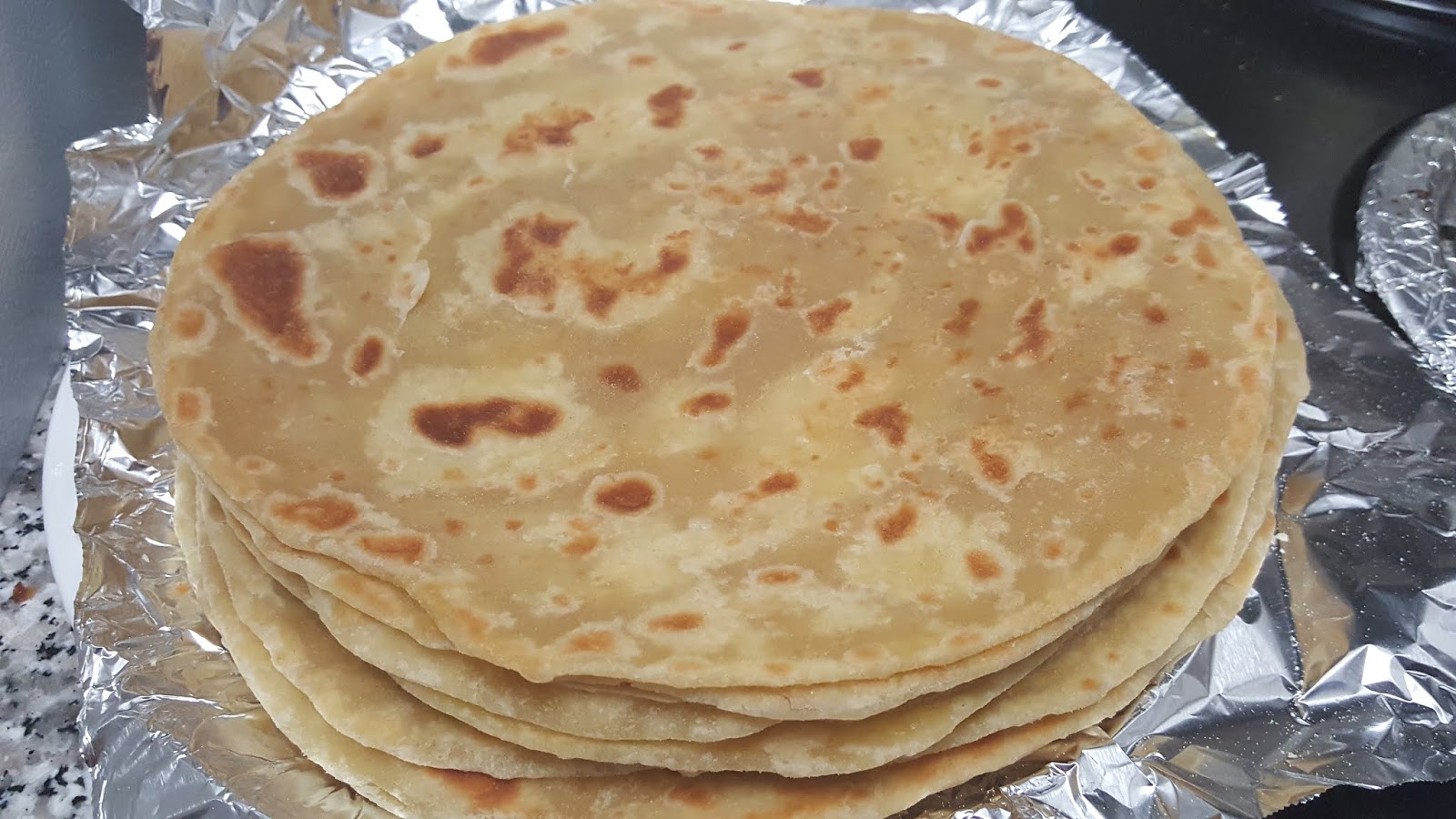 Breakfast for Today – Chapati with sauteed tomatoes – Geeta's Diary