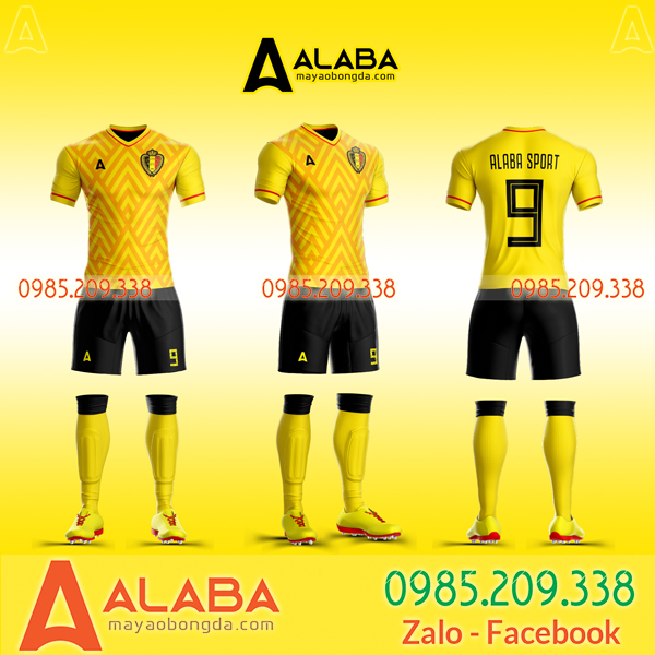 Áo thi đấu đội Bỉ 2019 Áo thi đấu đội Bỉ 2019