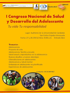 I CONGRESO NACIONAL DE SALUD Y DESARROLLO DEL ADOLESCENTE