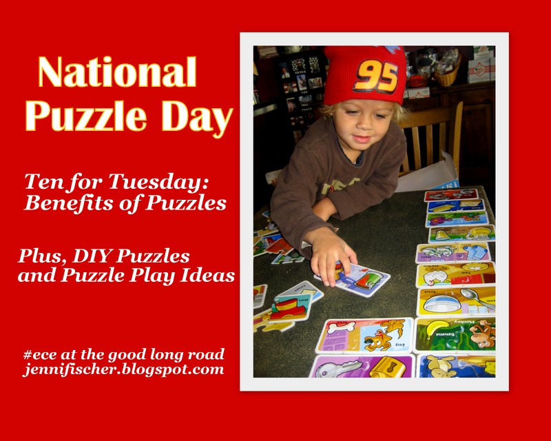 The Good Long Road: Ten for Tuesday: National Puzzle Day! Play, Learn