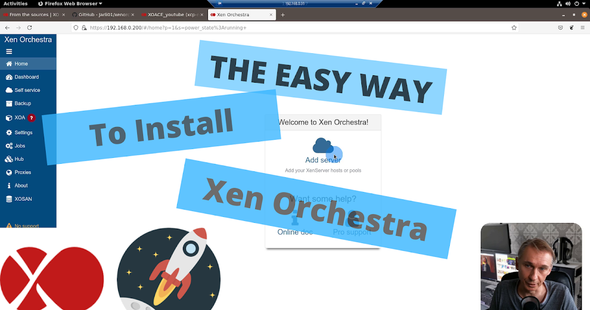 How to install Xen Orchestra community edition with certificates for