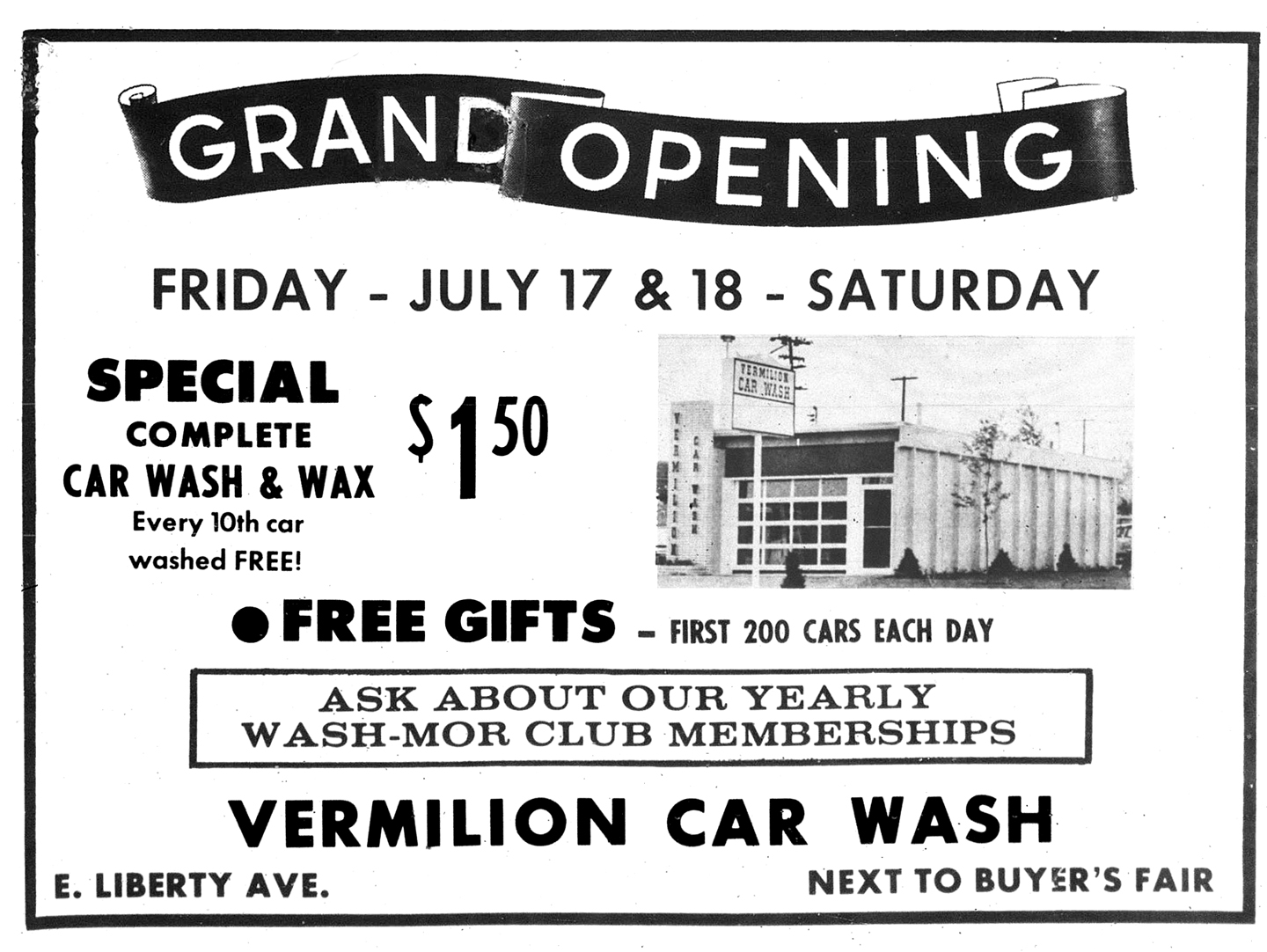 Brady's Bunch of Lorain County Nostalgia Vermilion Car Wash & RoboWash