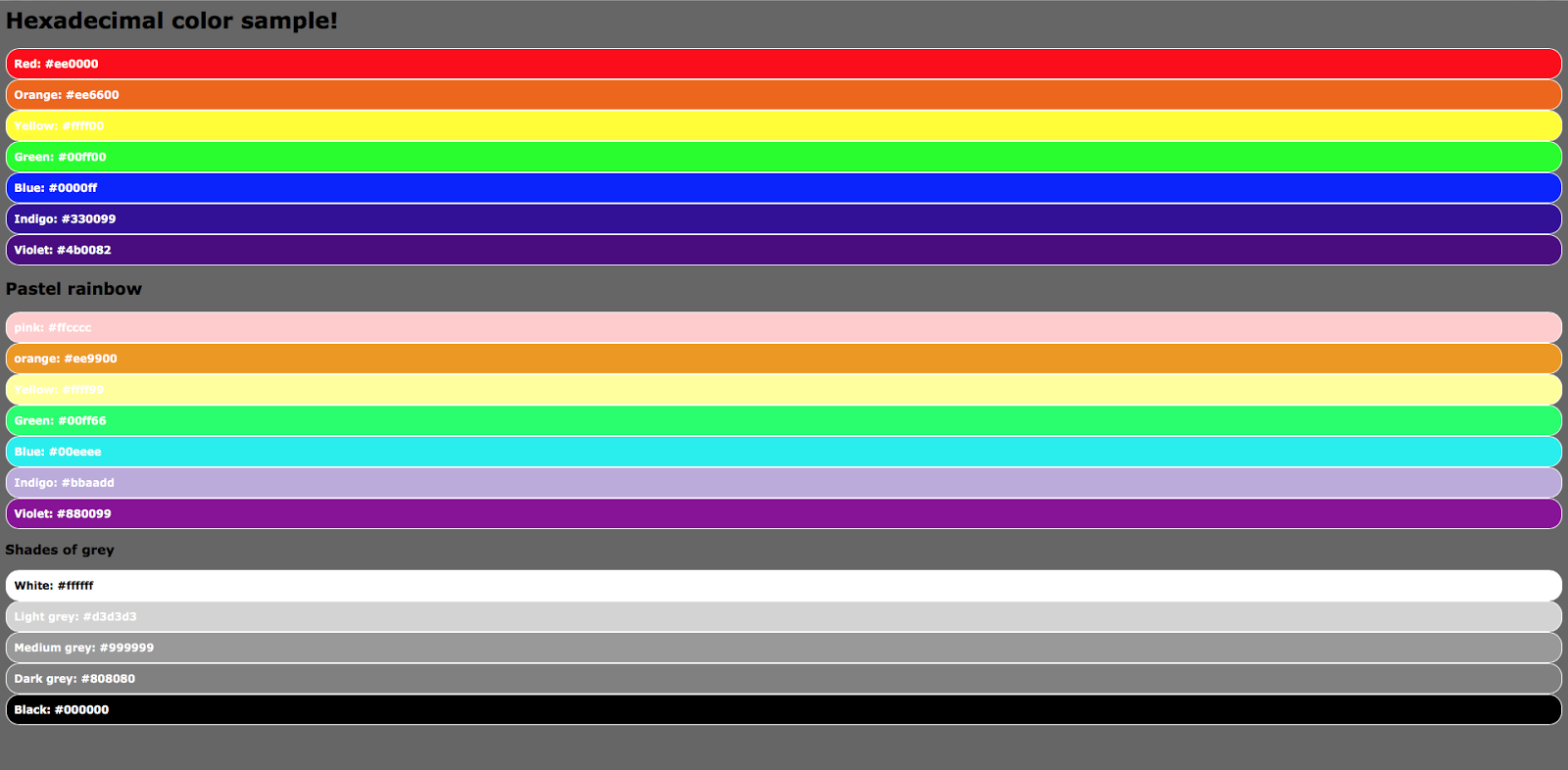 Читы на радугу. Код Радужного цвета. Коды цветов радуги. Радужная палитра с кодами. RGB коды цветов радуги.
