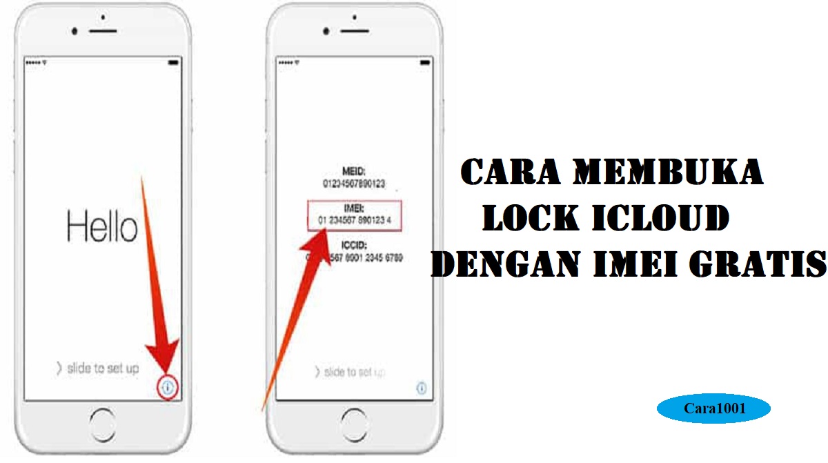 Cara Membuka lock Icloud Dengan Imei Gratis