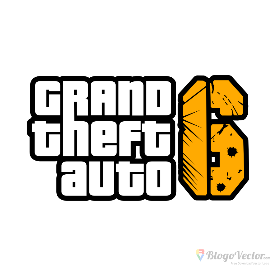 Grand Theft Auto 6 Gta Logo Vector Cdr Blogovector