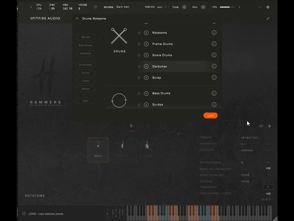 SAMPLE SOUND REVIEW REVIEW SPITFIRE AUDIO HAMMERS by CHARLIE CLOUSER