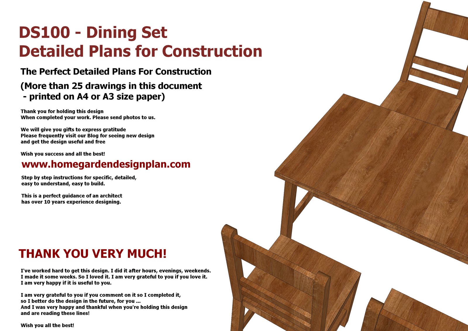 Outdoor Table Plans Woodworking