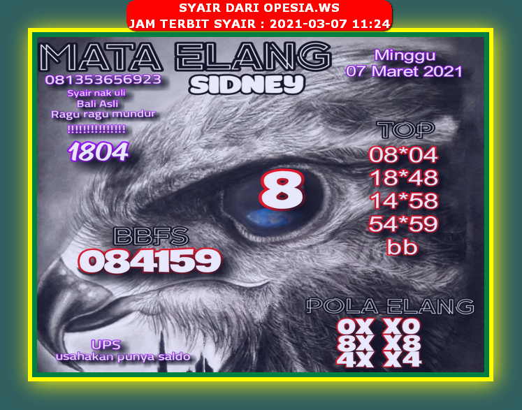 PREDIKSI SIDNEY