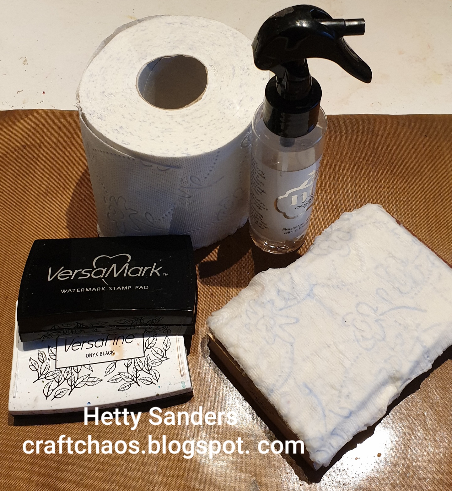 *{CraftChaos}* Toiletpaper and stamping