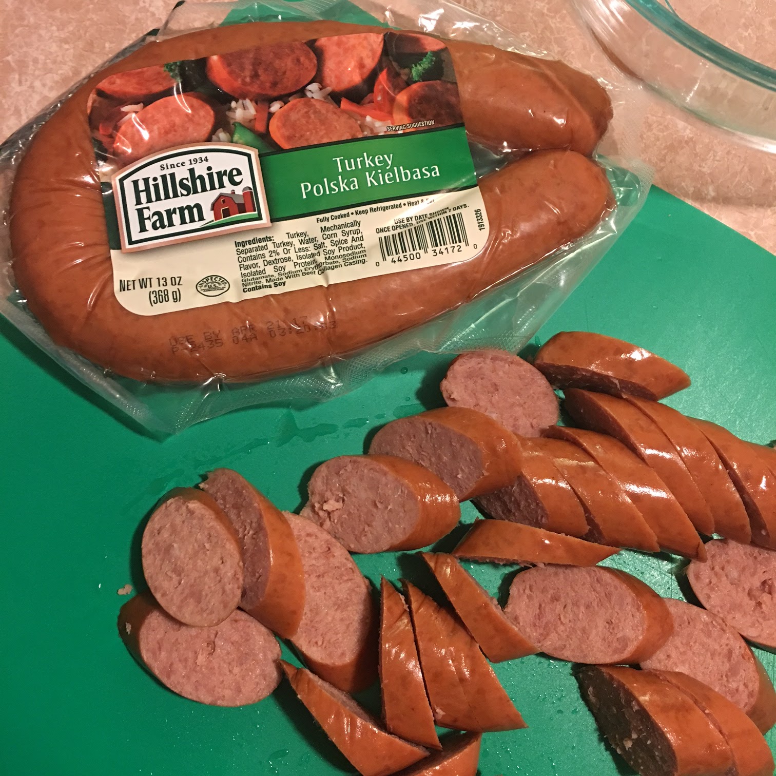 Toast to Roast Air Fried Kielbasa w/Bell Peppers & Onions