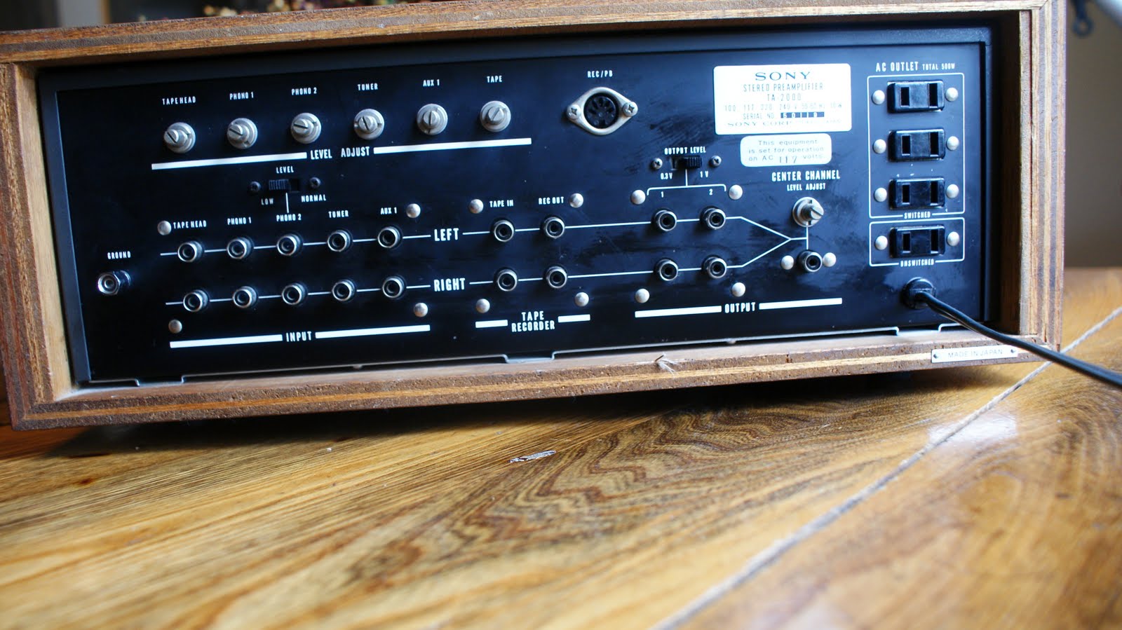 VINTAGE SOUND: Sony Rare TA2000