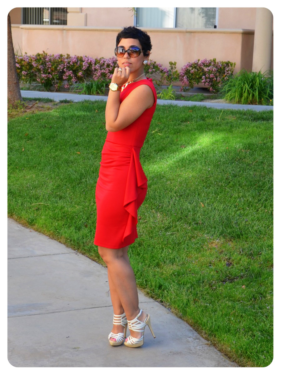 DIY Red Dress & Aldo Heels + One Pattern = Three Dresses |Fashion ...