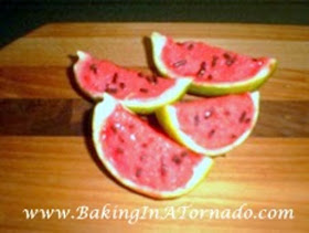 "Watermelon" Jello Shots | www.BakingInATornado.com