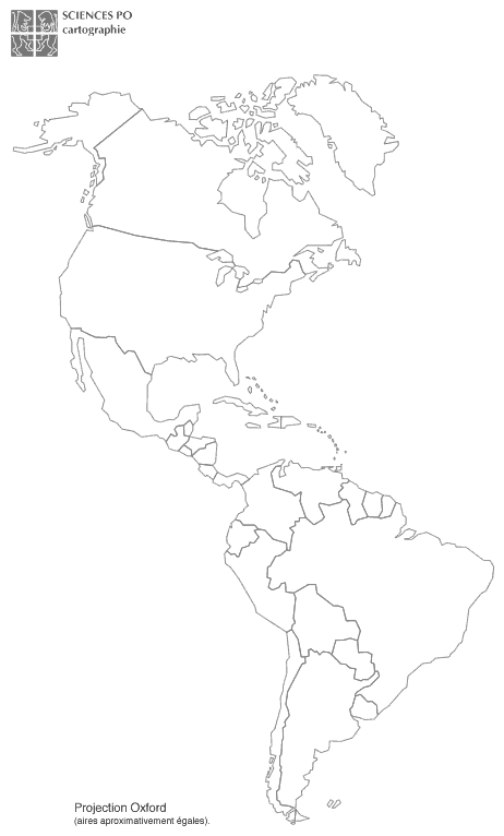 Mapas pol tico de las Am ricas - Americas Politico