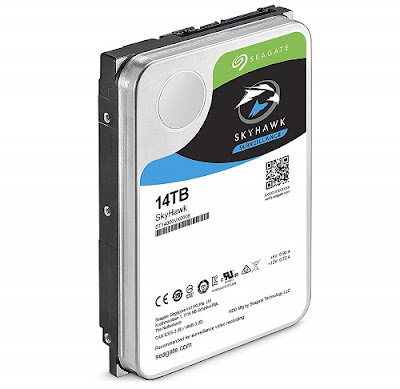 HDD Seagate Skyhawk 14TB SATA 6Gb/s/256MB Cache/ 7200RPM, tiết kiệm điện năng