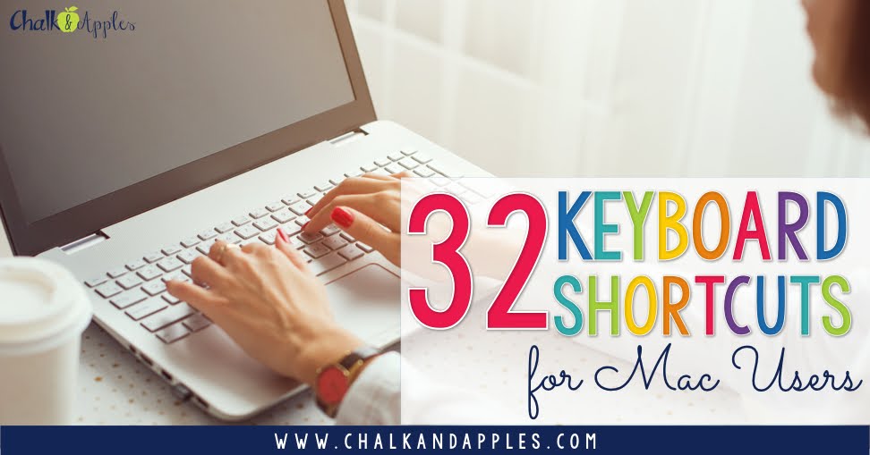 Keyboard Shortcuts for Mac Keyboard shortcuts can save tons of time on your Mac! Here are 32 you'll want to know.