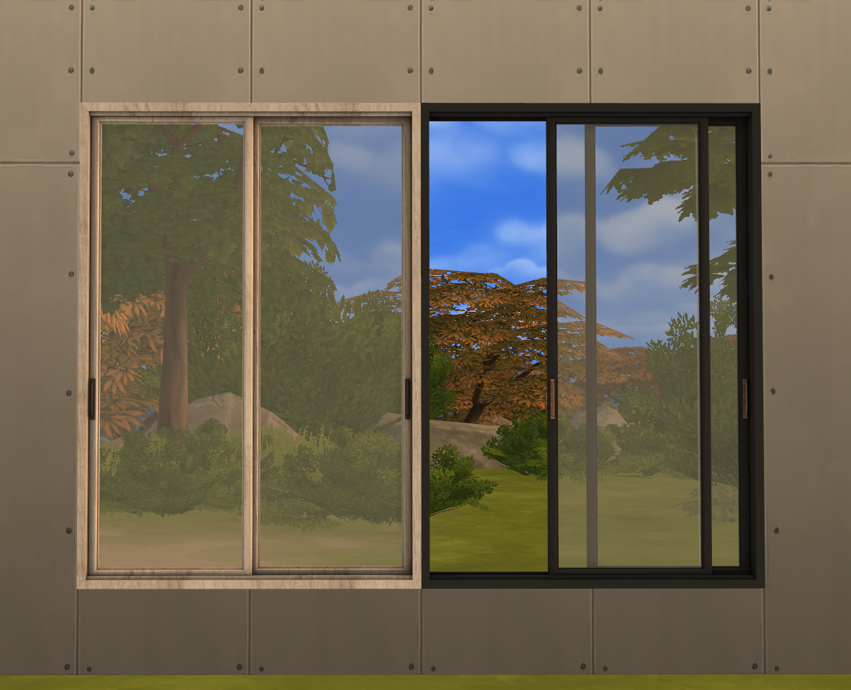 Sims 4 CC�s The Best Sunset Windows and Doors by Minc78
