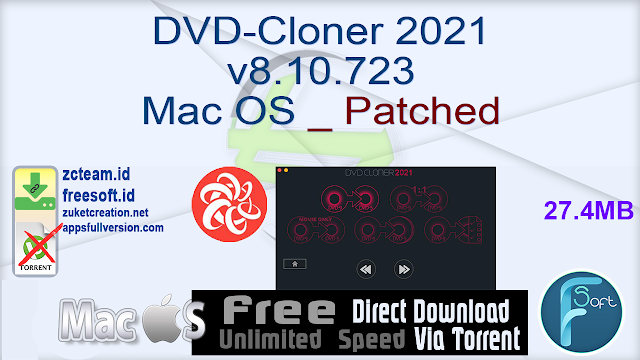 DVD-Cloner 2021 v8.10.723 Mac OS _ Patched_ ZcTeam.id