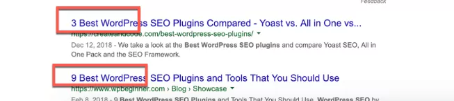 put your focussed keyword in the Title
