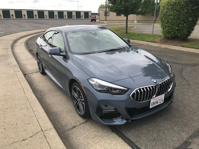Front 3/4 view of 2020 BMW 228i xDrive Gran Coupe