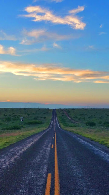 IPhone Long Road Sunset iPhone and Desktop Wallpaper