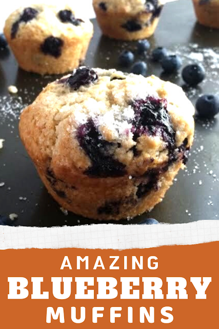 Amazing Blueberry Muffins – Vegan