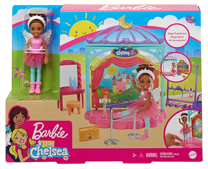 Zona Juguetes : Diversión Máxima: BARBIE Club Chelsea - Estudio de Ballet + muñeca | Mattel | JUGUETE OFICIAL 2020