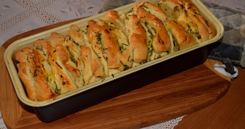 Simi´s Foodblog: Faltenbrot / Kräuterbrot