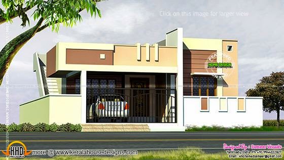 Small Tamilnadu style house