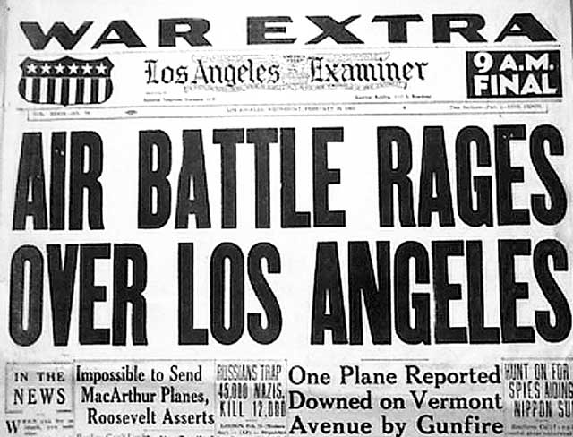Battle of Los Angeles, 25 February 1942, worldwartwo.filminspector.com