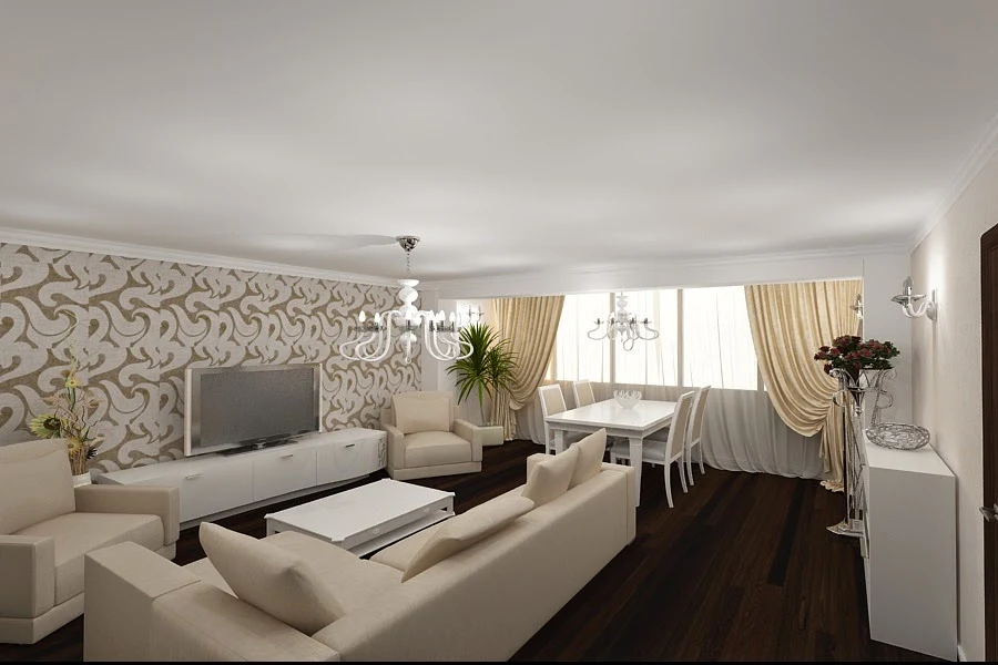 Design interior - apartamente - design - interior -living - apartament -slobozia 