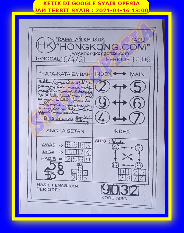 1 New Message Kode Syair Hongkong 16 April 2021 Forum Syair Togel Hongkong Singapura Sydney