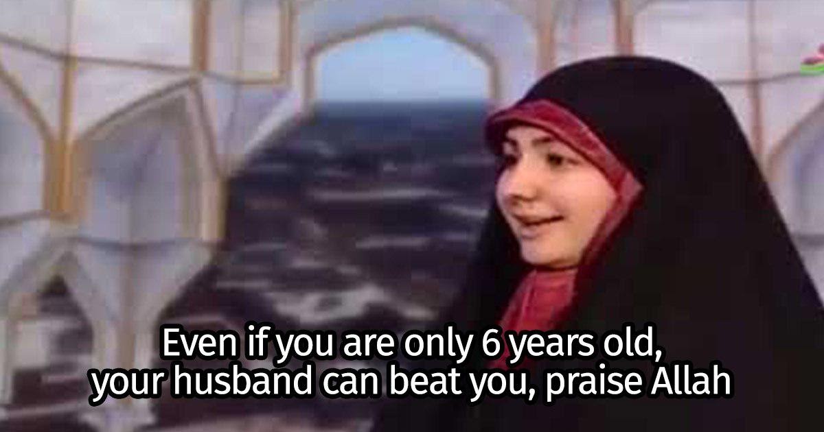 Watch Iranian State TV Guides Child Brides How To Please Their Muslim
