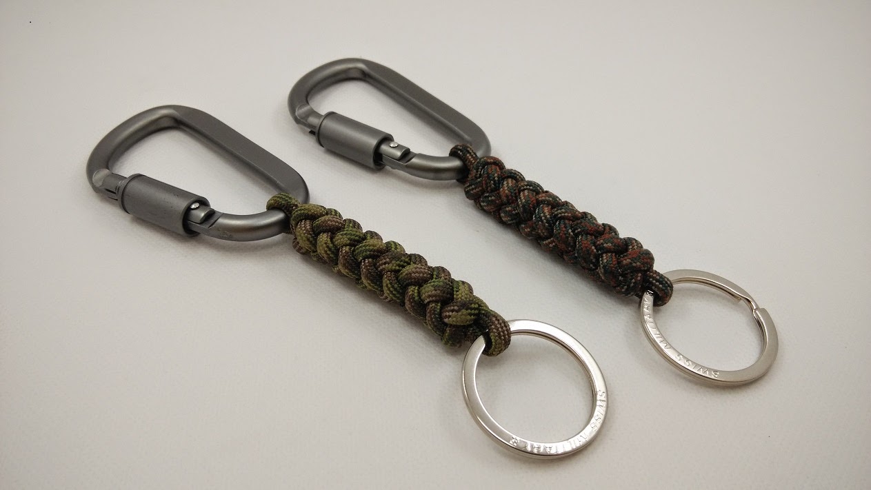 Handmade Paracord Lanyard, Bracelet, Keychain CarabinerParacord
