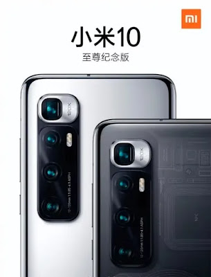 Xiaomi Mi 10 Ultra Appears 120x zoom camera and Transparent Design