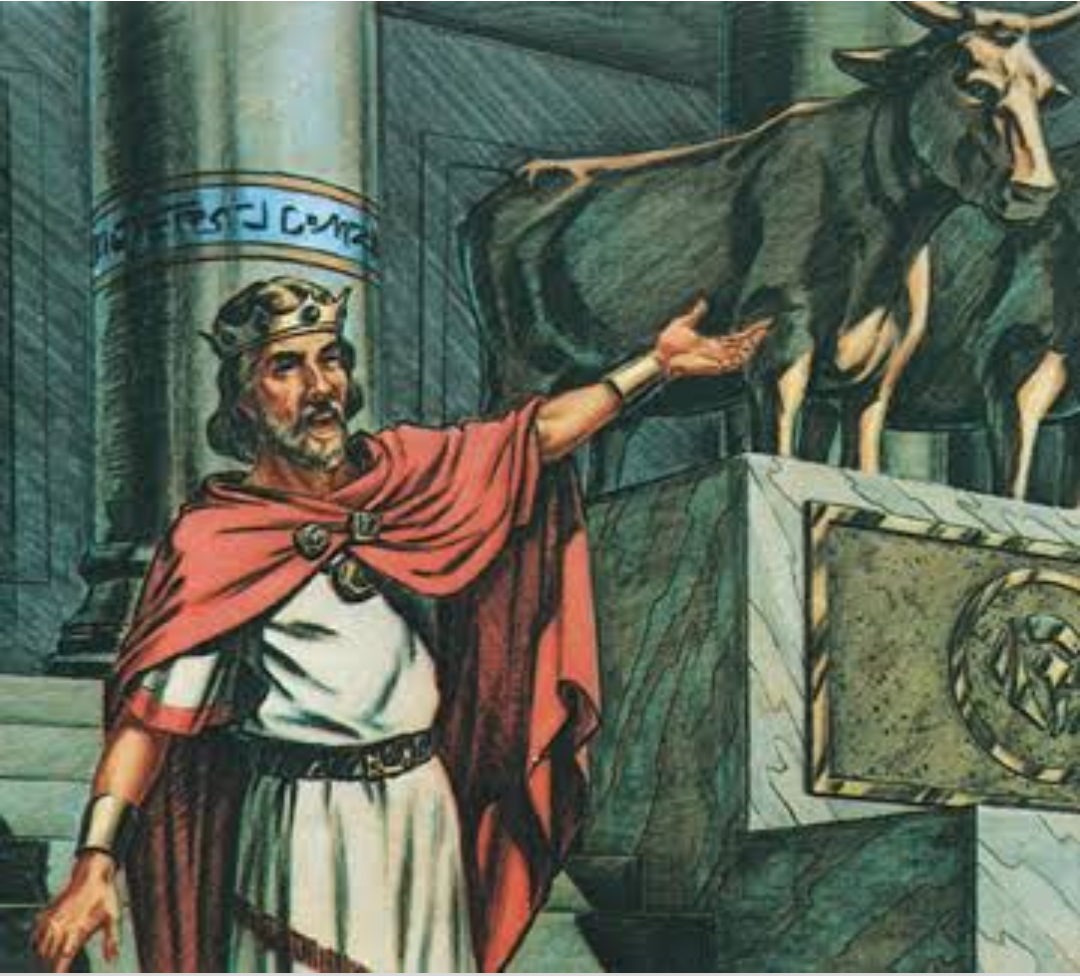 Jeroboam the first king of Israel