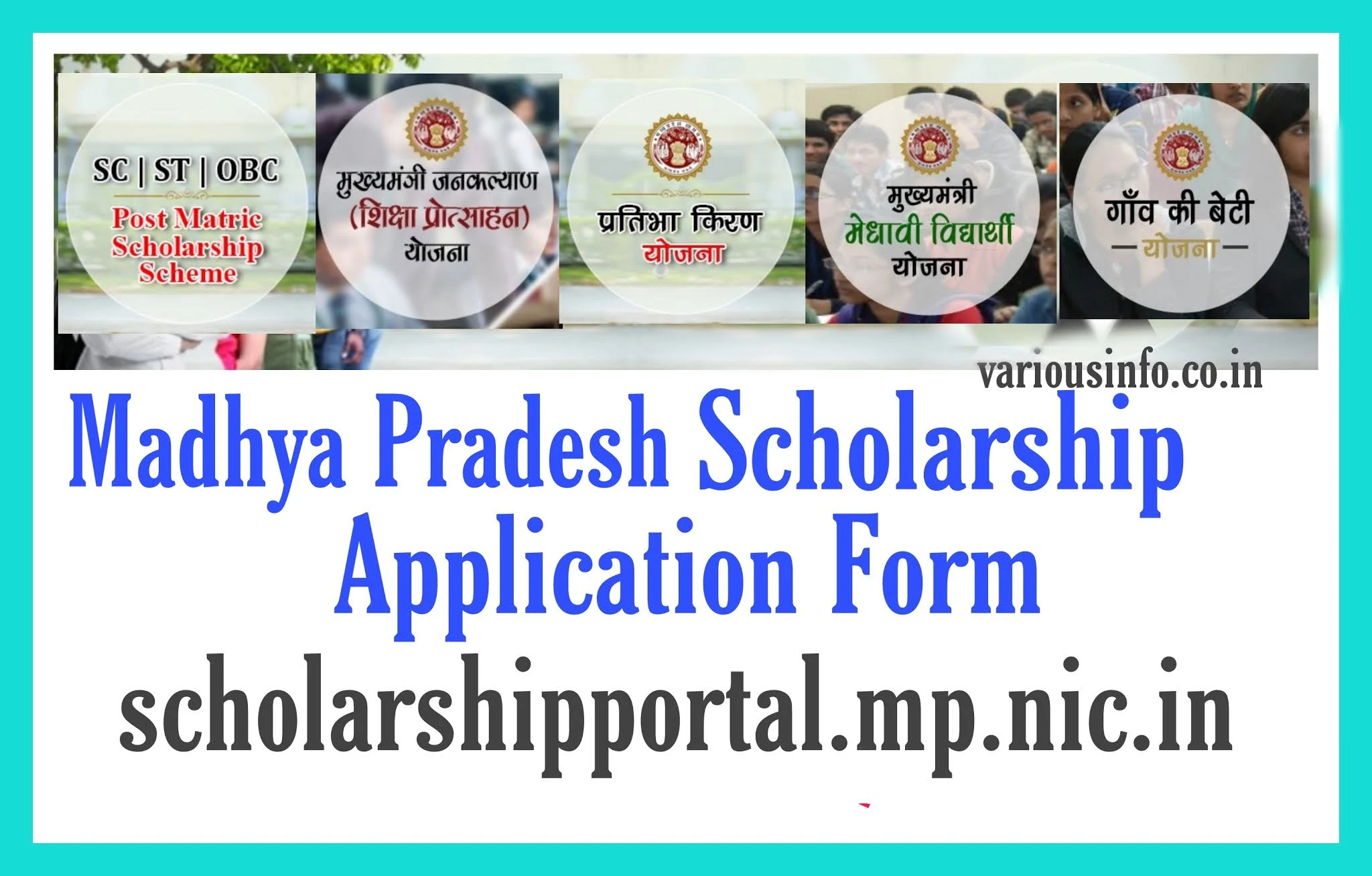 MP Scholarship 2020 Portal Madhya Pradesh Scholarship @ scholarshipportal.mp.nic.in Registration, Scholarship Track Status, Awards Application Form 2020 Name Search KYC Students can apply for MP Scholarship and check status here.