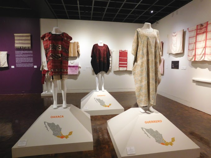 Exposición México Textil, sur-sureste en el Museo de Arte Popular 