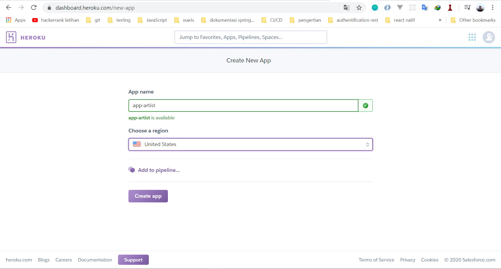 How to upload project on heroku Learning