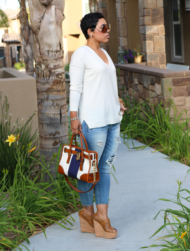 Casual Jeans + Wedges Fashion, Lifestyle, and DIY