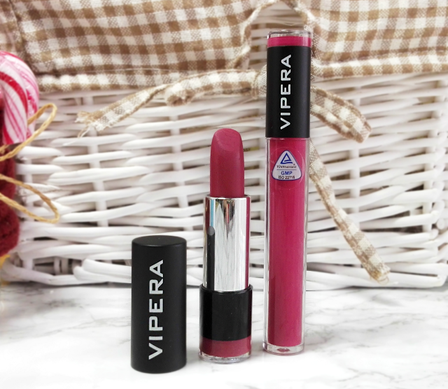 Vipera Elite Matt Lipstick and Elite Lip Gloss