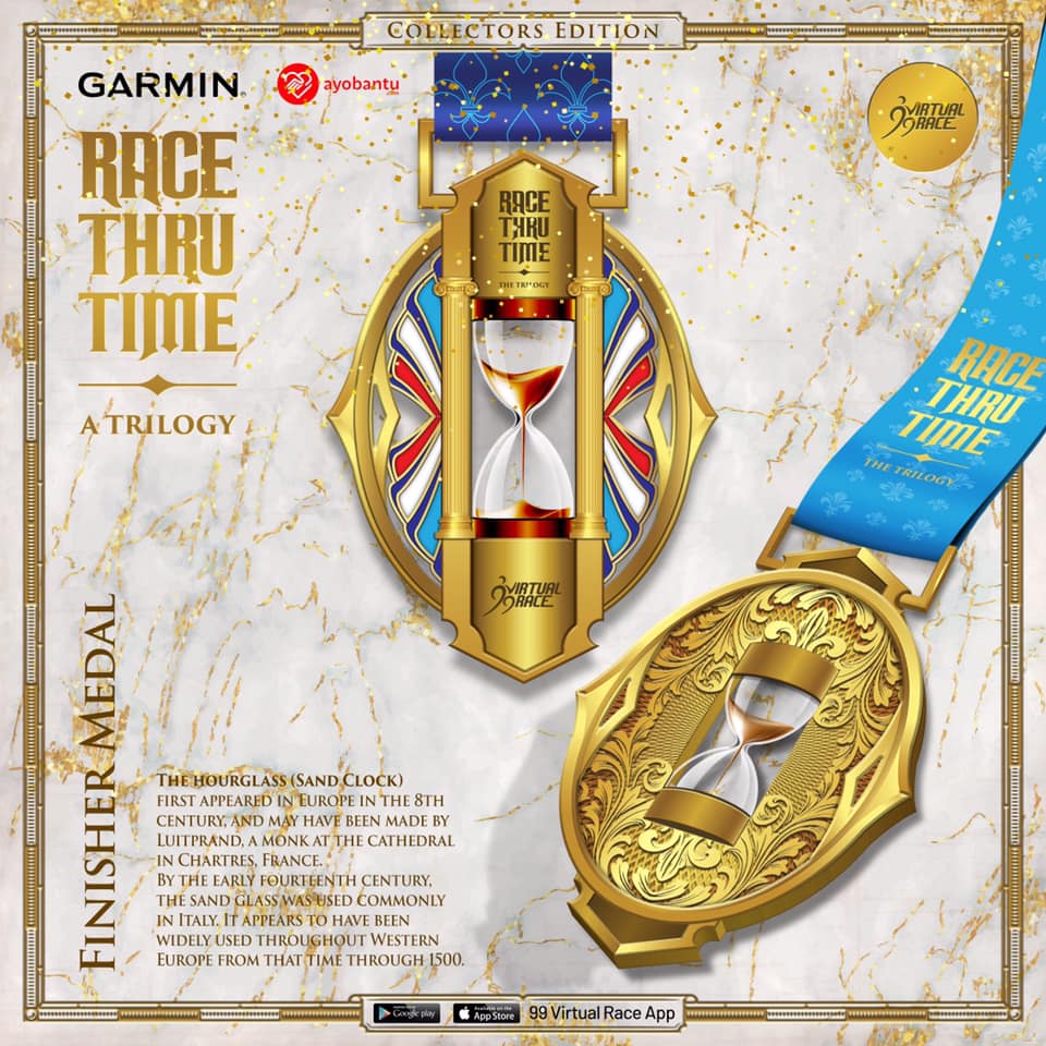 Medal 🔍 Race Thru Time - A Trilogy ! Seri I: Speed - The Hourglass • 2021 Medal 🏅 Race Thru Time - A Trilogy ! Seri I: Speed - The Hourglass • 2021