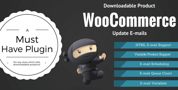 WooCommerce Downloadable Product Update E-mails (Pro)