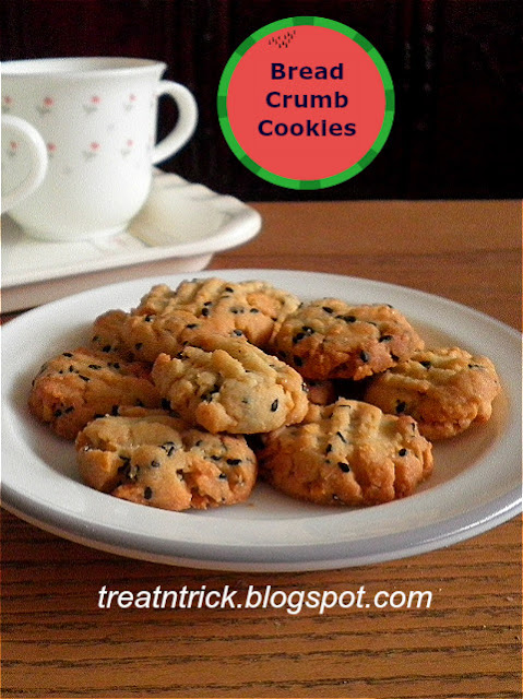 bread crumb cookies recipe  @ treatntrick.blogspot.com