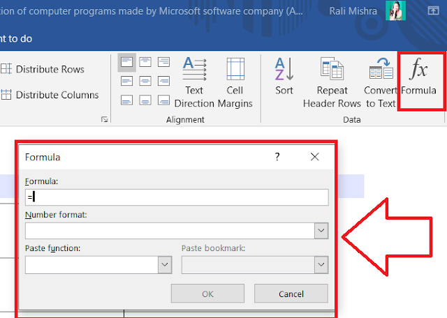 Your world in MS office: HOW TO INSERT TABLE IN MS WORD