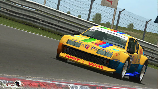 Renault Alpine mod historic gt and touring cars 1.9 rfactor