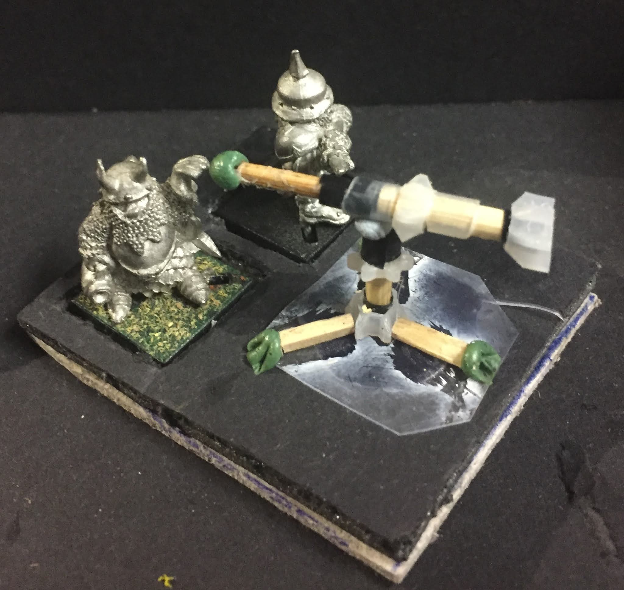 Malacassa's Oldhammer Blog Building Chaos Dwarf Swivel Guns