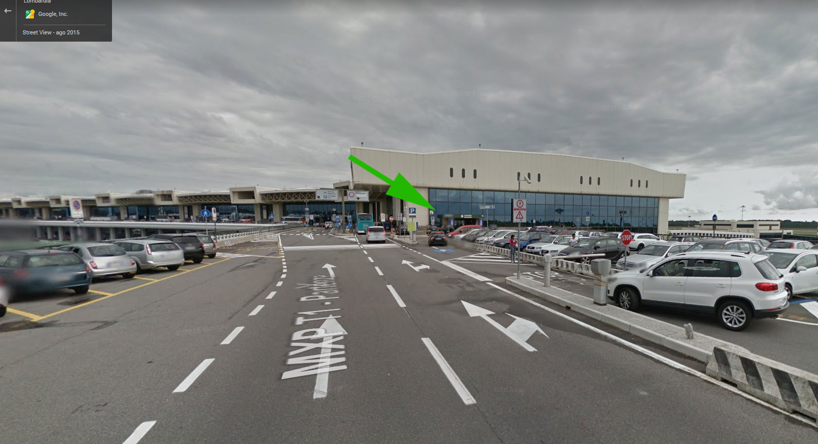 Parcheggi a breve sosta in Aeroporto