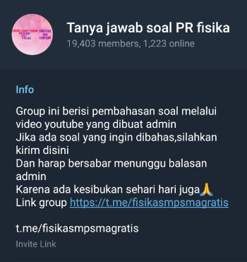 Ini Bot Telegram Fisika Untuk Jawab Soal Blogger Toraja Ini Bot Telegram Fisika Untuk Jawab Soal Blogger Toraja